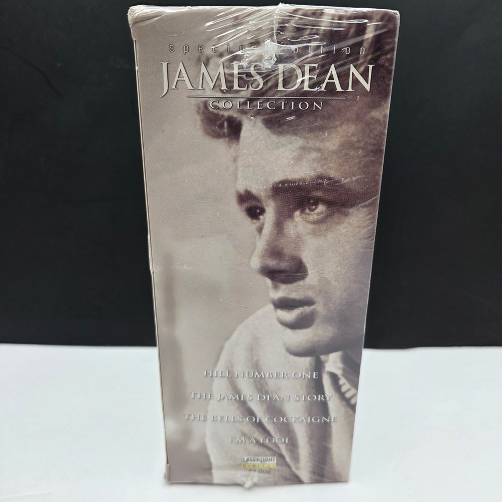 James Dean Collection Special Edition VHS Box Set 3-Tape Sealed New - Picture 2 of 4